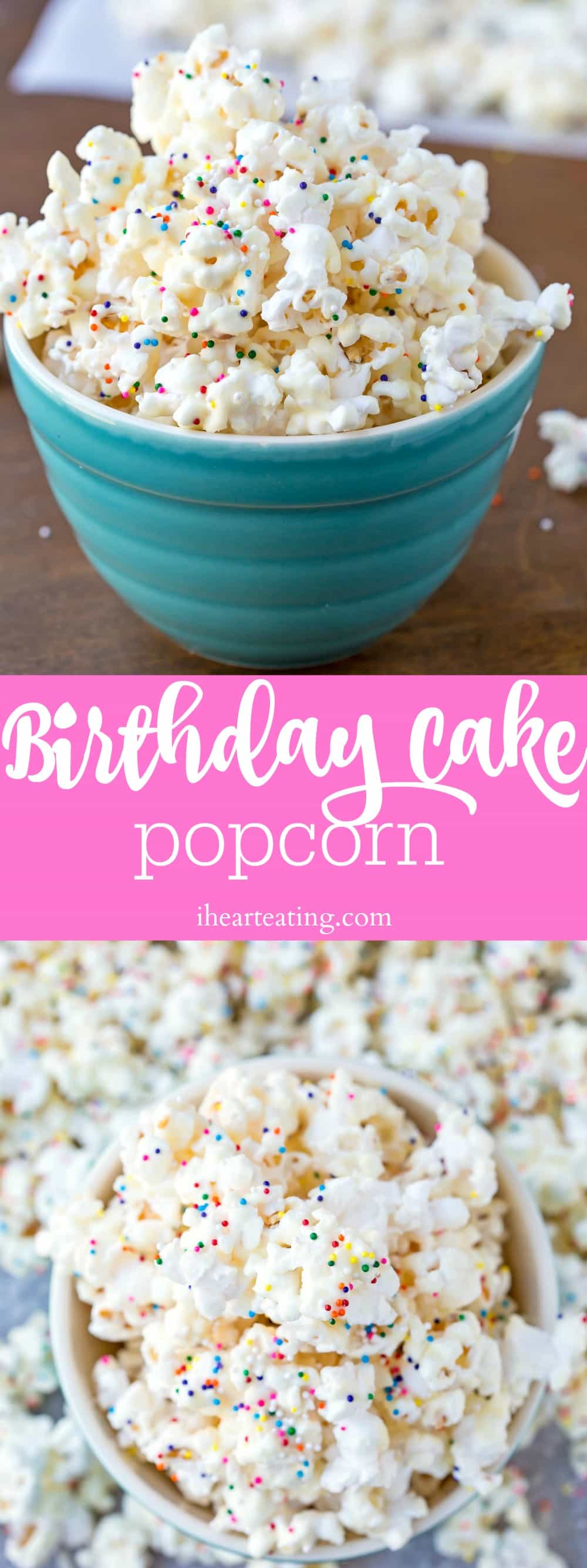 Birthday Cake Popcorn Recipe