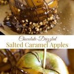 Chocolate-Drizzled Salted Caramel Apples