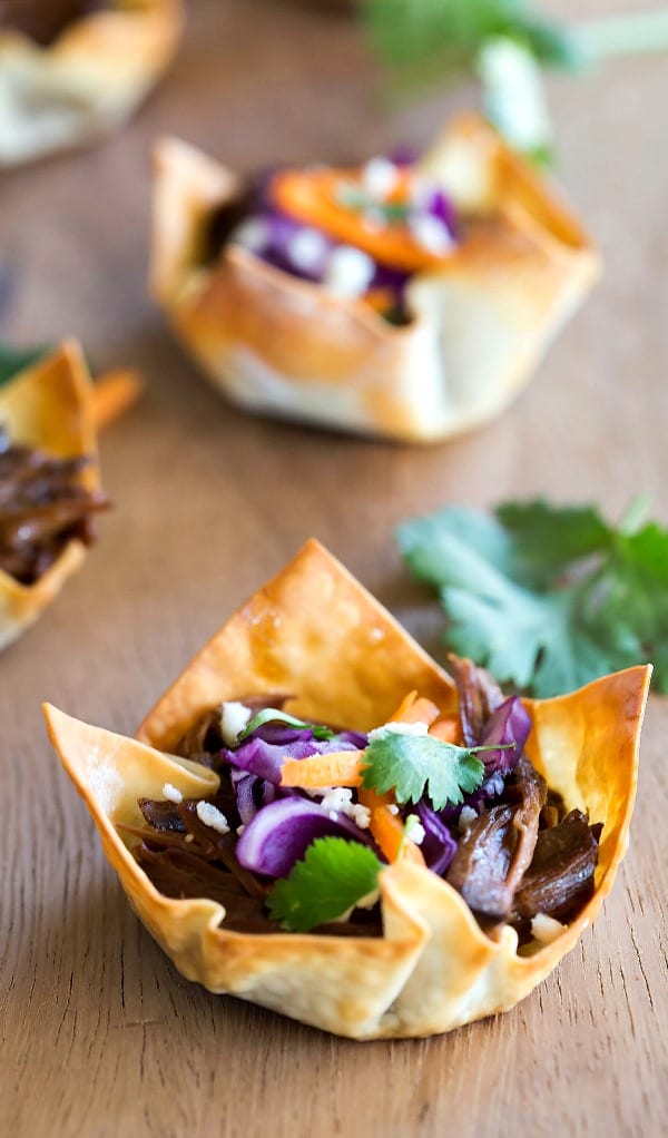 slow cooker korean beef cups