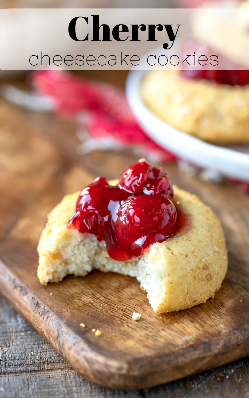 Cherry Cheesecake Cookies
#Christmas #cookie #recipe #cheesecake #cherry #thumbprint