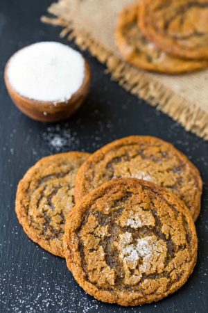 Bacon Molasses Cookies