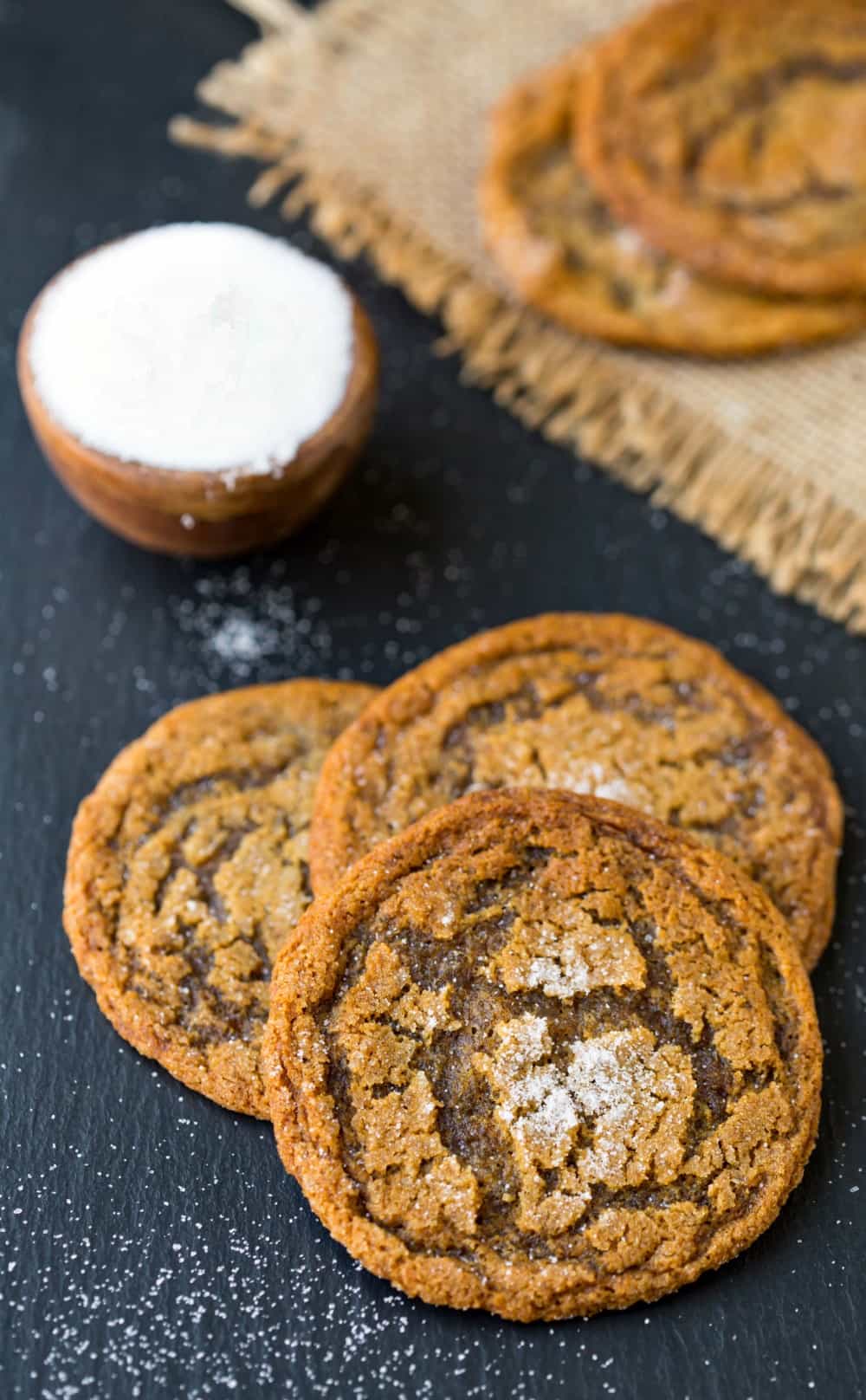 Bacon Molasses Cookies