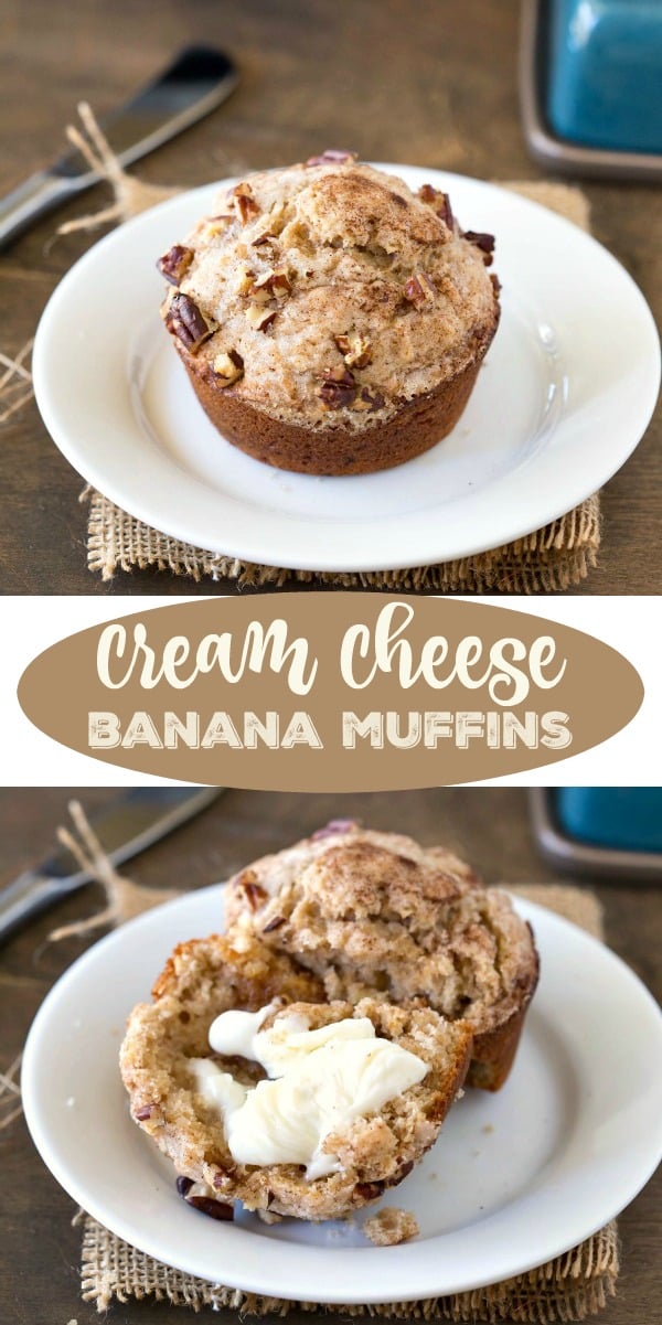 Cream Cheese Banana Muffin Recipe