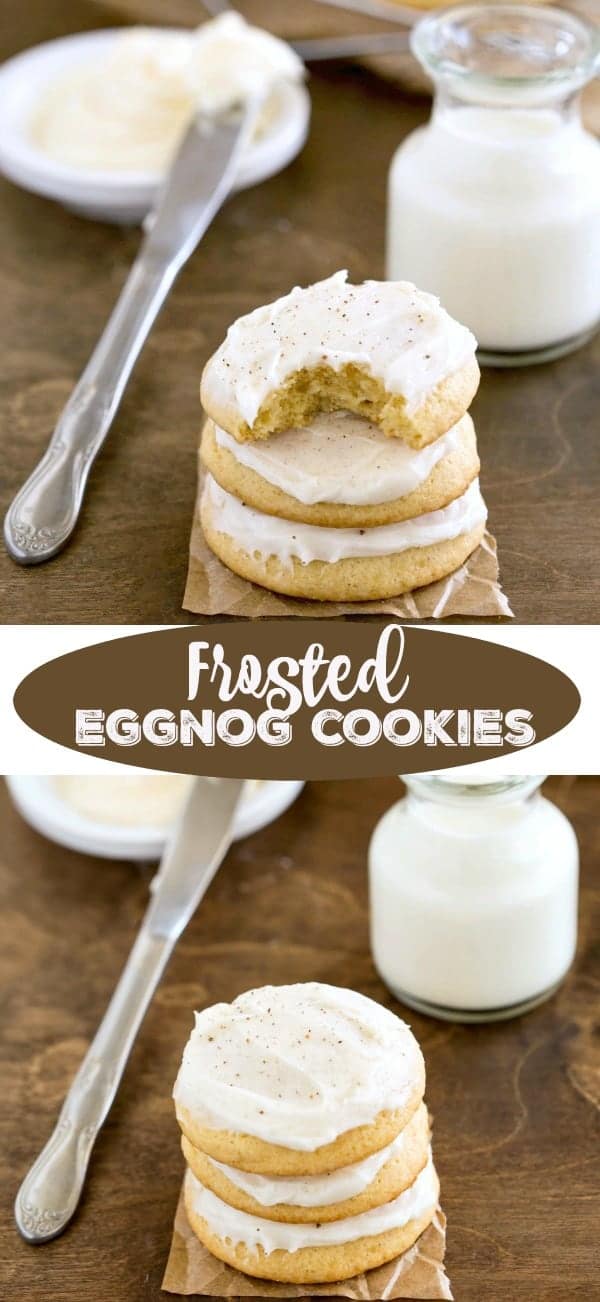 frosted eggnog cookie recipe