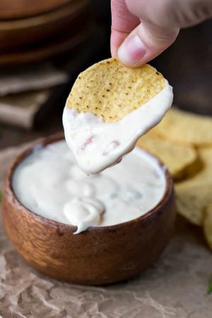 Slow Cooker Queso Blanco Dip