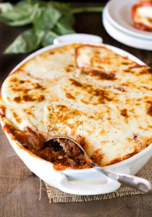 Quinoa Lasagna Recipe I Heart Eating