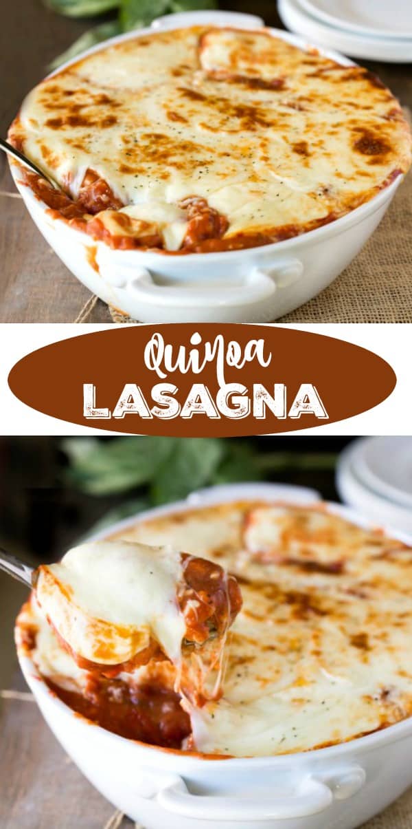quinoa lasagna recipe
