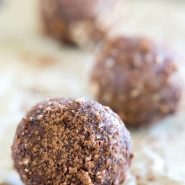 Chocolate Peanut Butter Energy Bites