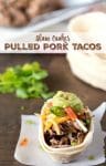 Slow Cooker Pulled Pork Taco Recipe