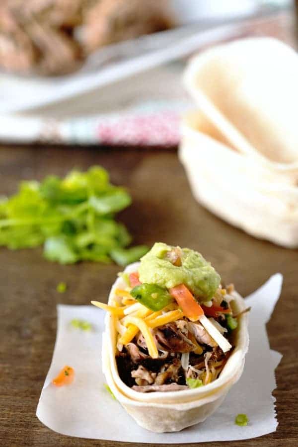 Slow Cooker Pulled Pork Tacos i heart eating