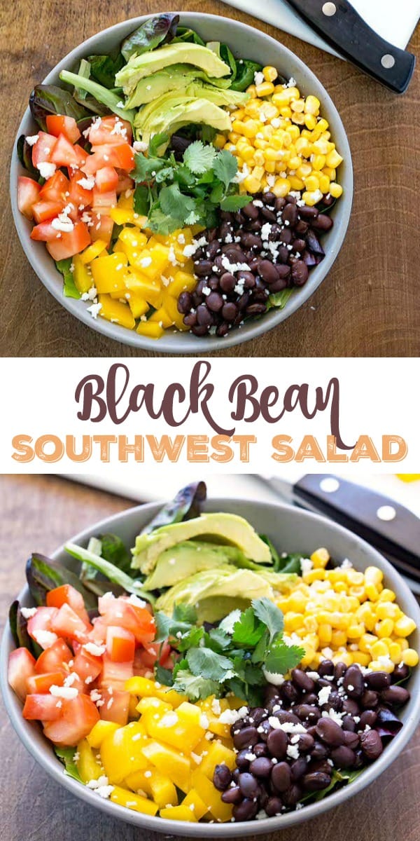 black bean southwest salad