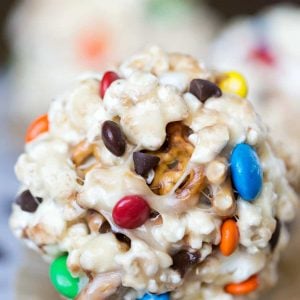 Sweet & Salty Popcorn Ball Recipe