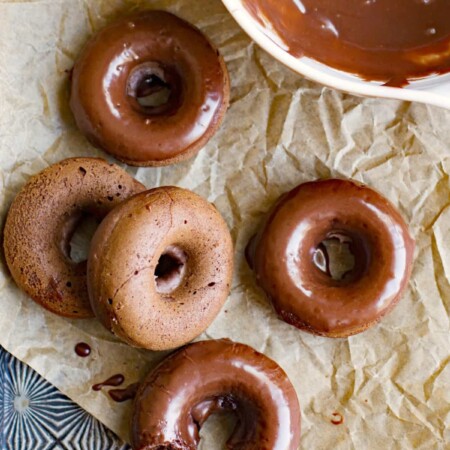 Chocolate Buttermilk Baked Donuts Recipe