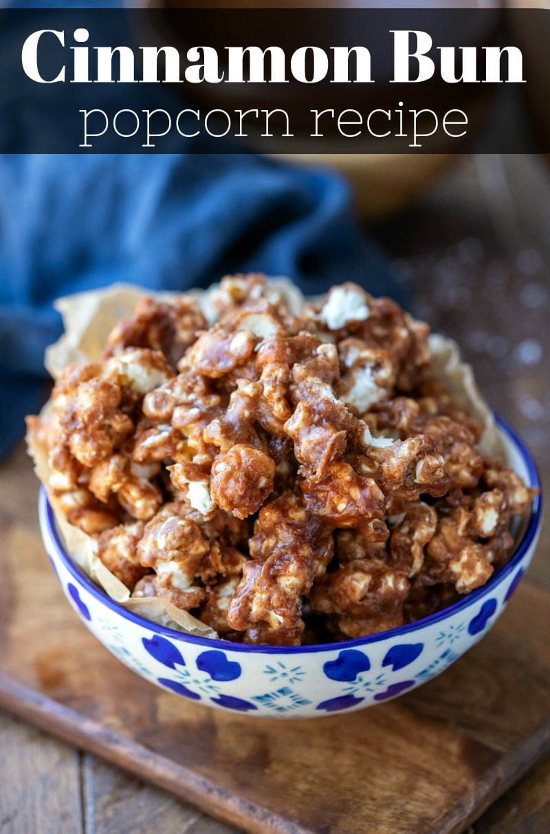 cinnamon bun popcorn recipe