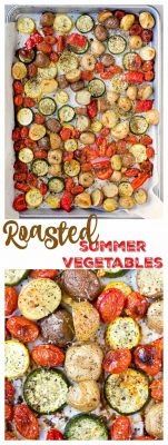 Roasted Summer Vegetables - I Heart Eating