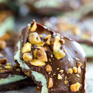 No Bake Pistachio Bars