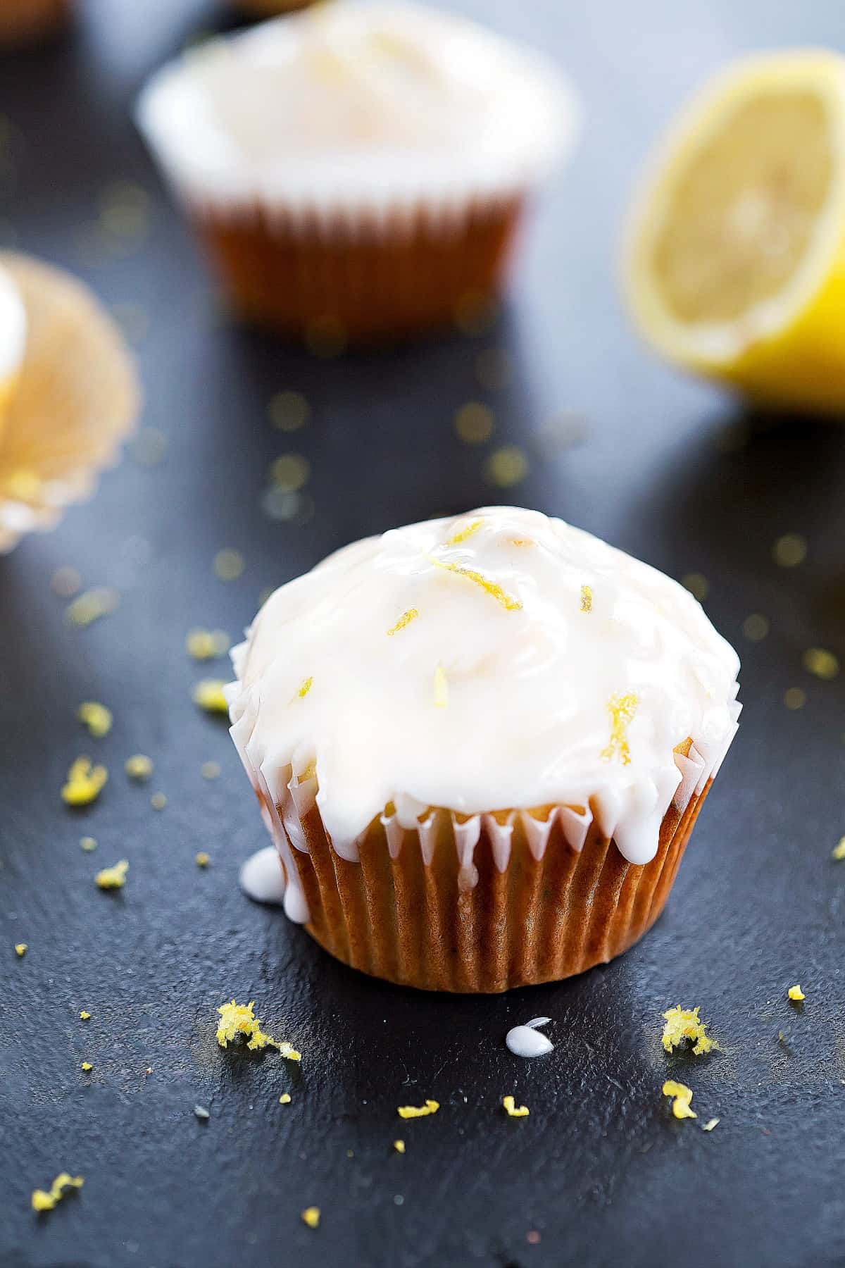 lemon poppyseed cream cheese muffins