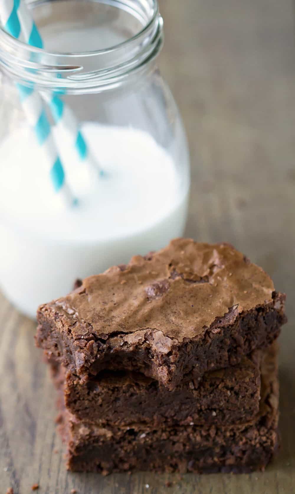 Better Than Box Mix Brownie Recipe I Heart Eating