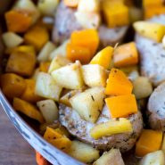 Apple and Butternut Squash Pork Tenderloin