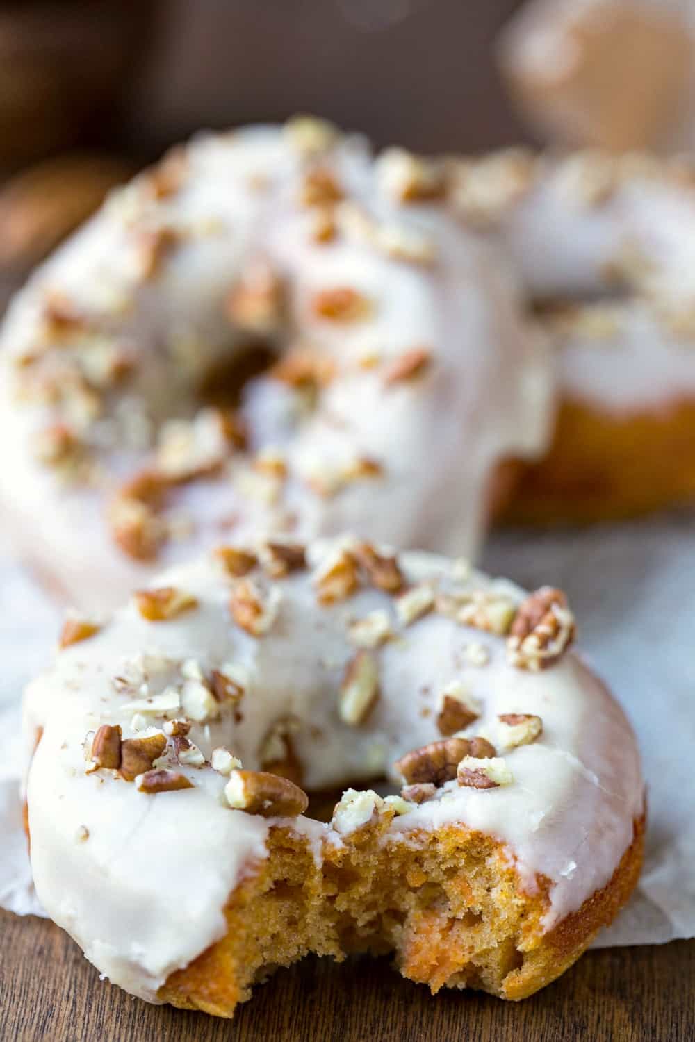 Baked Sweet Potato Donuts