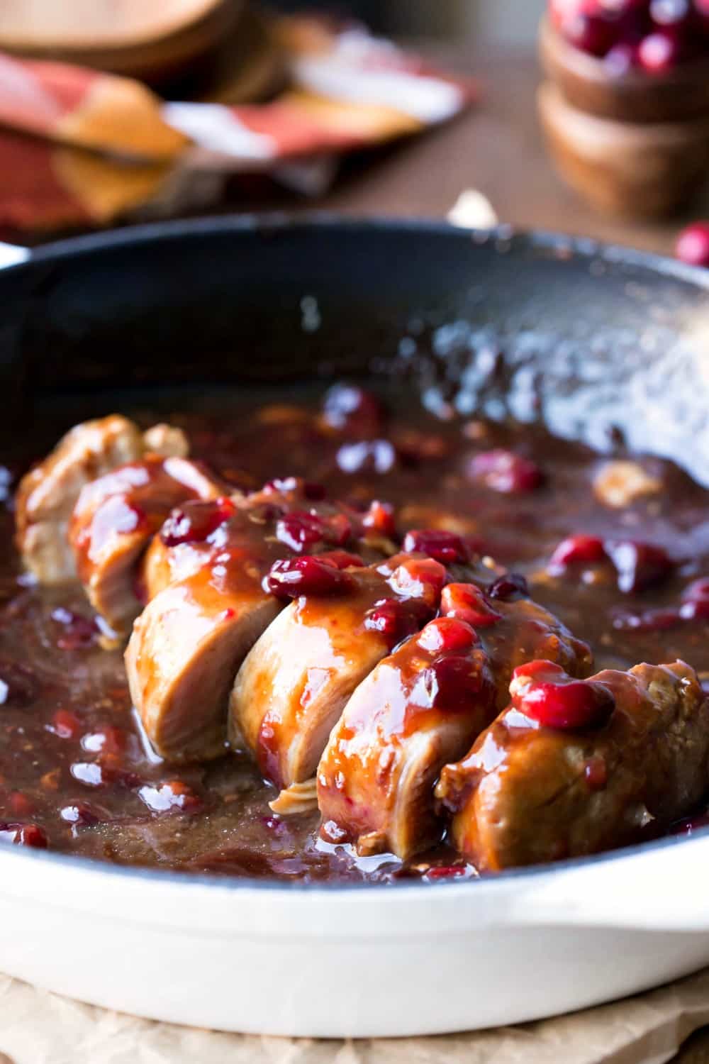 cranberry balsamic pork tenderloin