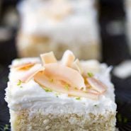 Coconut Lime Sugar Cookie Bars