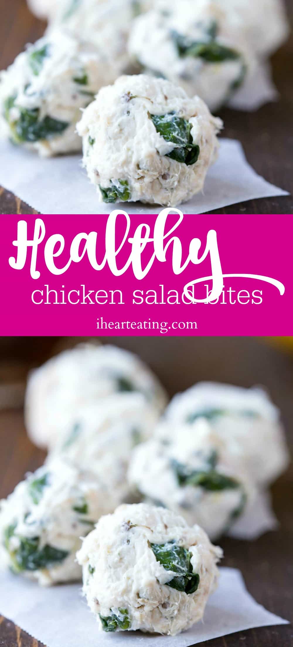 Healthy Chicken Salad Bites i heart eating