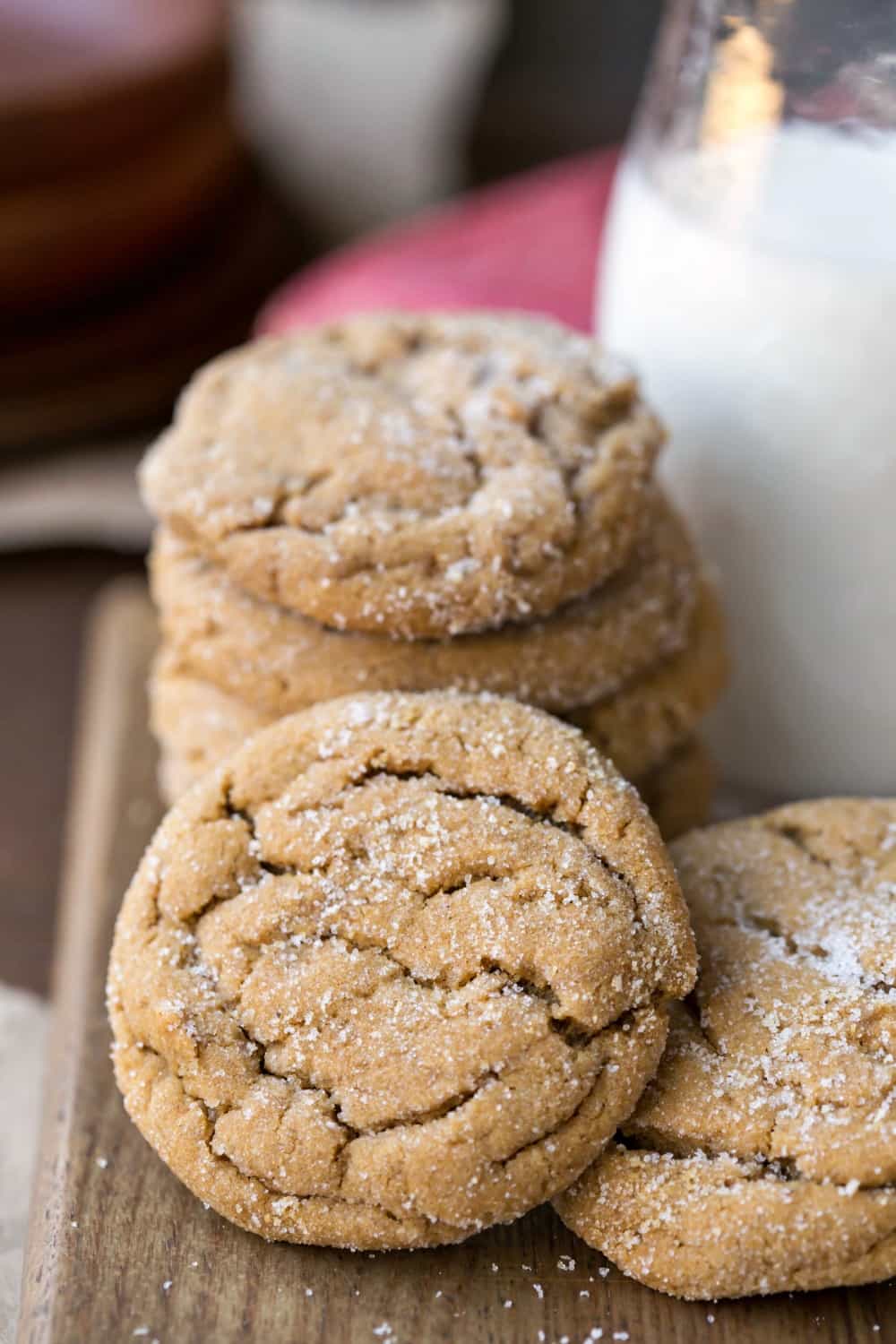 Soft Ginger Molasses Cookies - I Heart Eating
