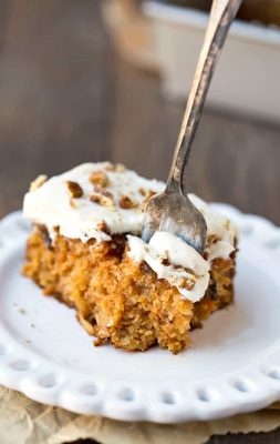 Blue Ribbon Carrot Sheet Cake Blue Ribbon Carrot Sheet Cake