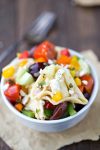 Greek Tortellini Pasta Salad