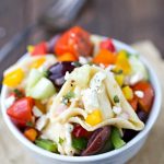 Greek Tortellini Pasta Salad