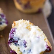 Bakery Style Blueberry Muffins