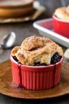 Blackberry Cobbler with Cinnamon Swirl Biscuits