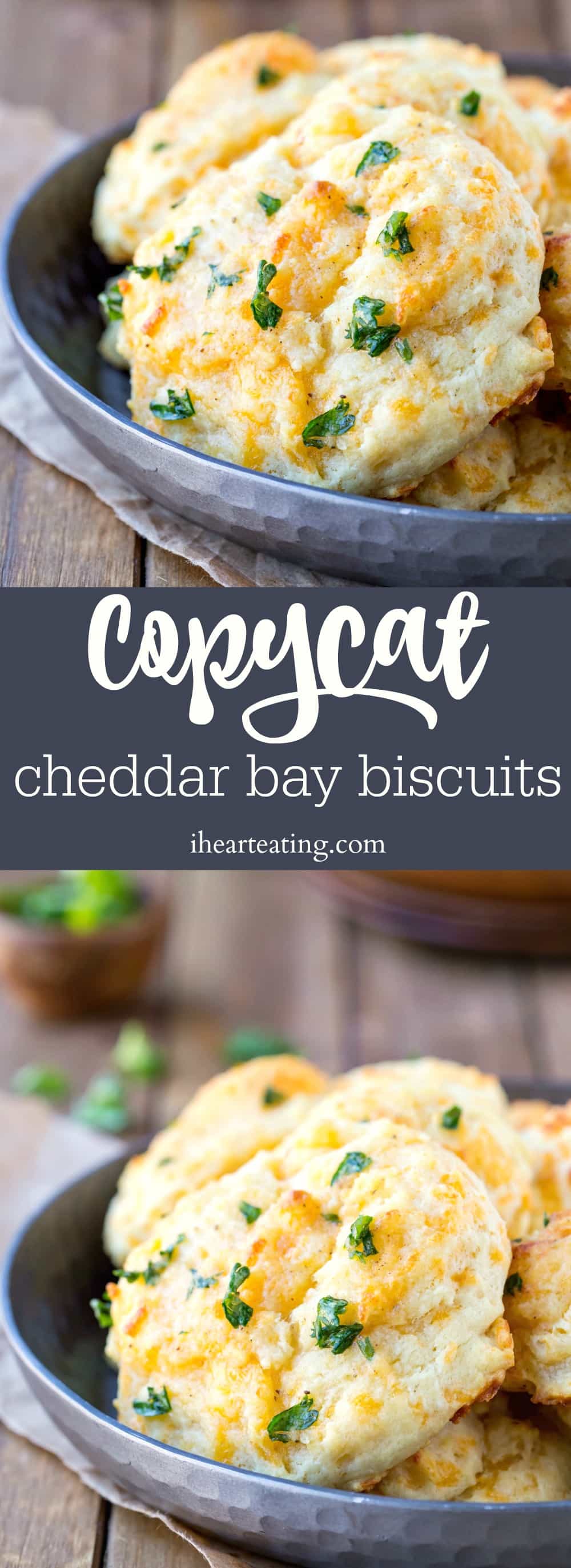 Copycat Cheddar Bay Biscuit Recipe is a simple cheddar garlic drop biscuit recipe that tastes just like the Red Lobster biscuits.