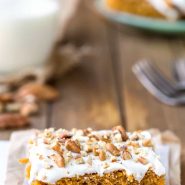 Pumpkin Spice Cake Bars