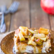 Caramel Apple Bread Pudding