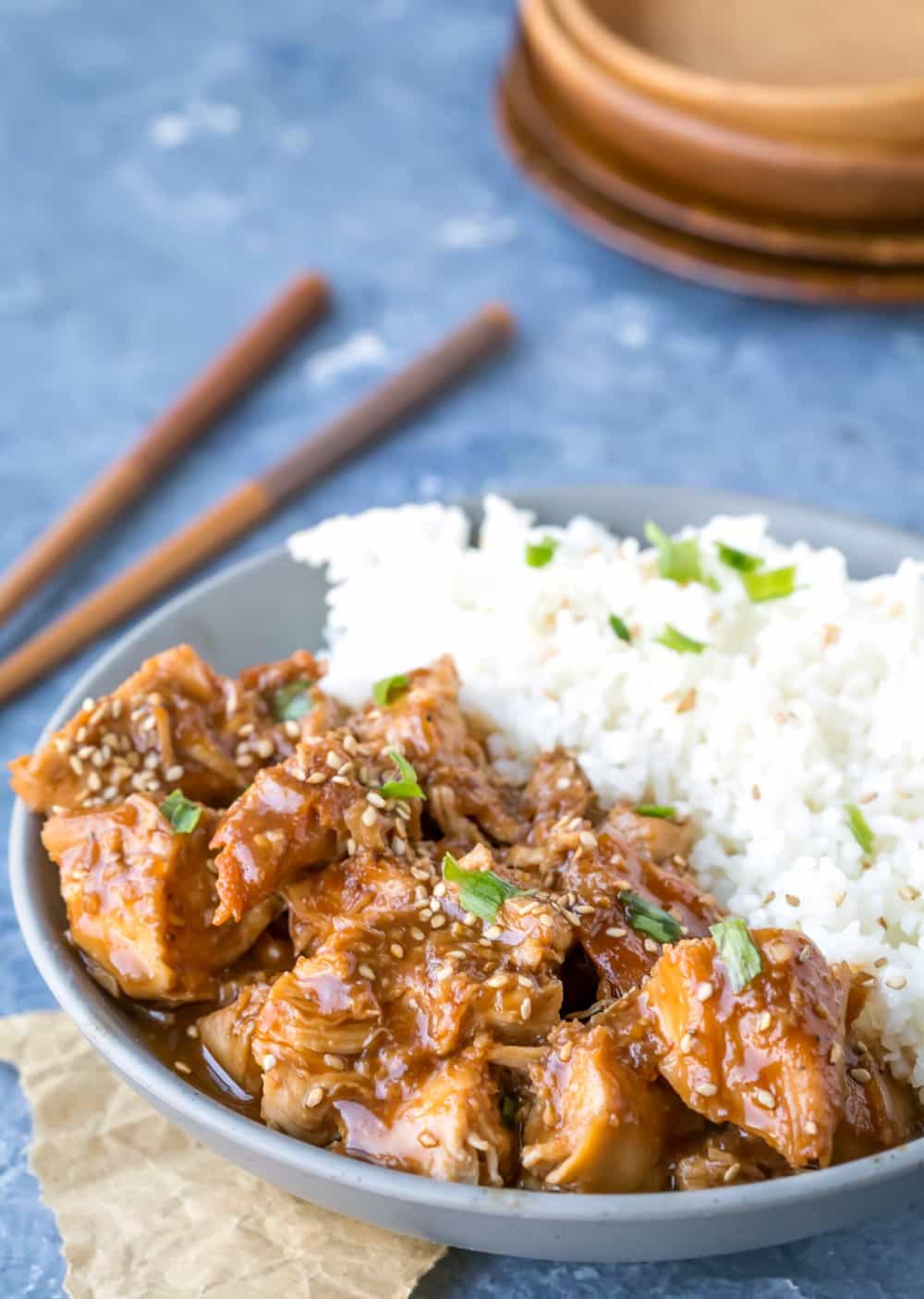 Slow Cooker Sesame Chicken - I Heart Eating