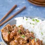 Slow Cooker Sesame Chicken