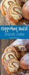 cinnamon swirl bundt cake picture collage