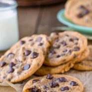 Pumpkin Chocolate Chip Pudding Cookies