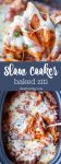 Slow Cooker Baked Ziti Recipe