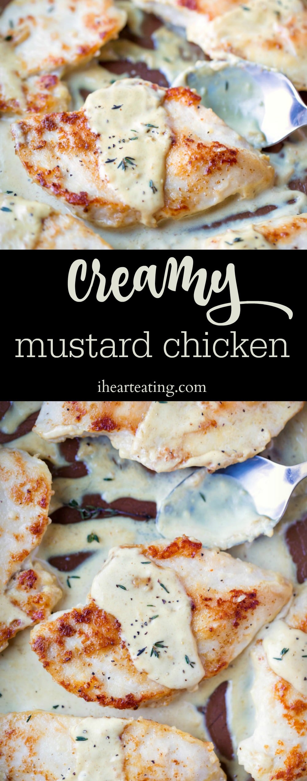 Creamy Mustard Chicken Recipe is a delicious skillet chicken dinner recipe that takes browned chicken and tops it with a creamy mustard sauce for an easy 30 minute meal!
#chicken #dinner #skillet #recipes