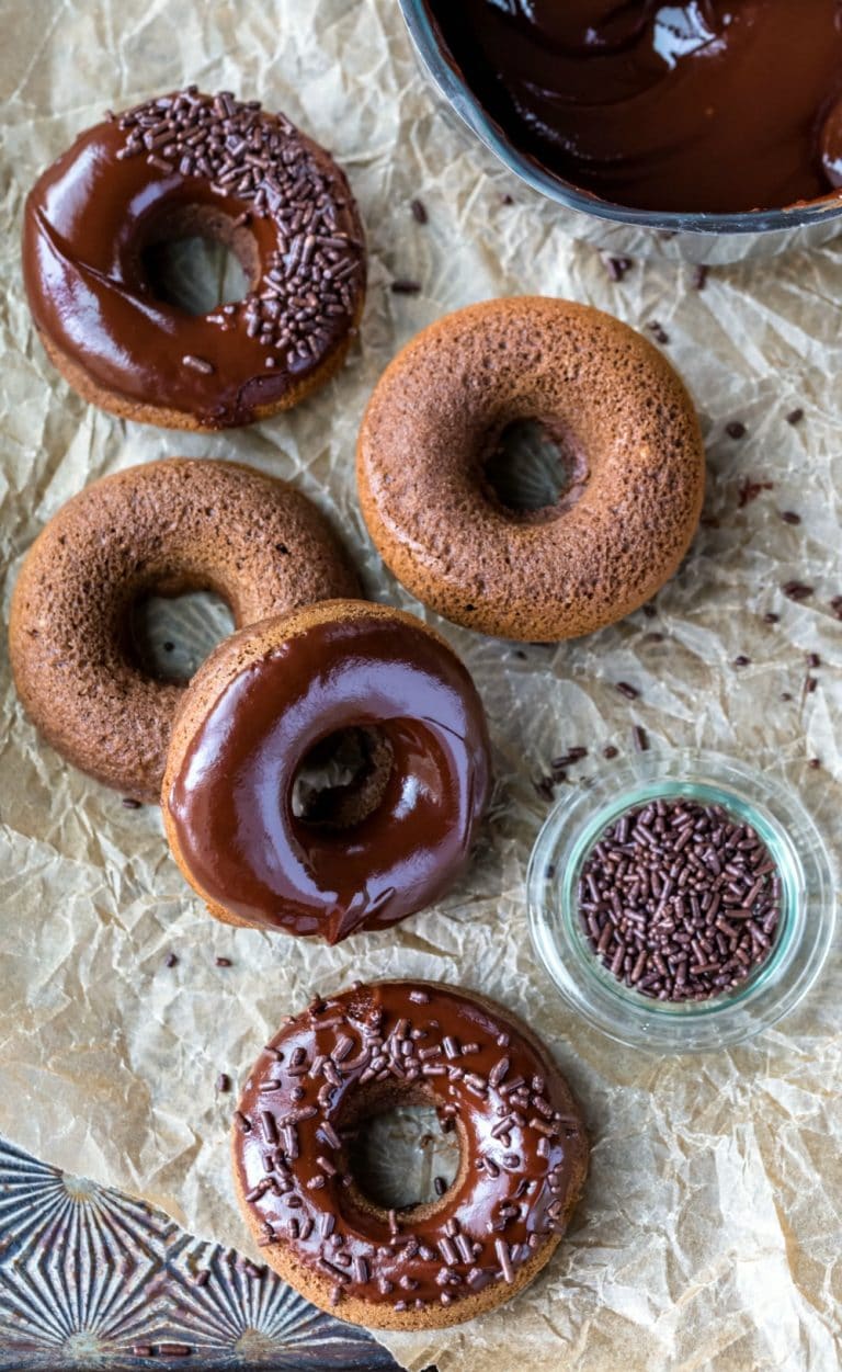 Baked Chocolate Donut Recipe I Heart Eating