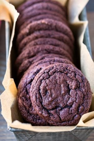 Chewy Chocolate Cookies