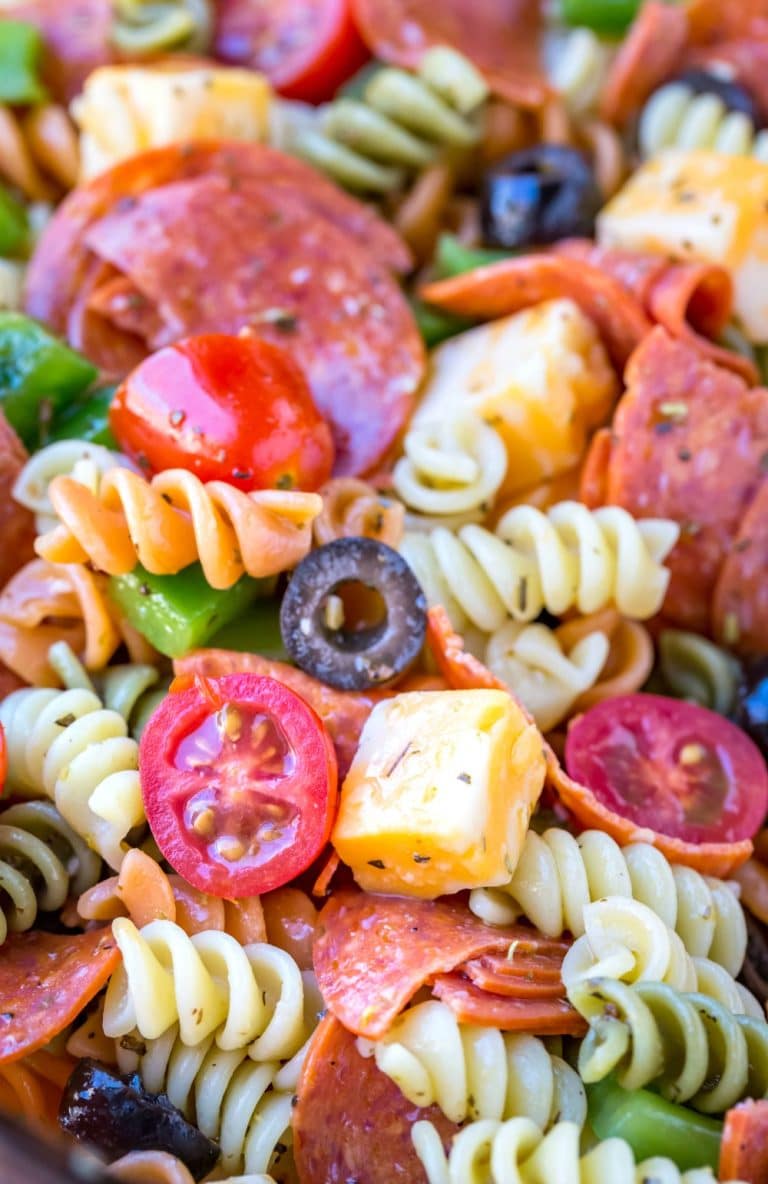 Easy Pasta Salad Recipe - I Heart Eating