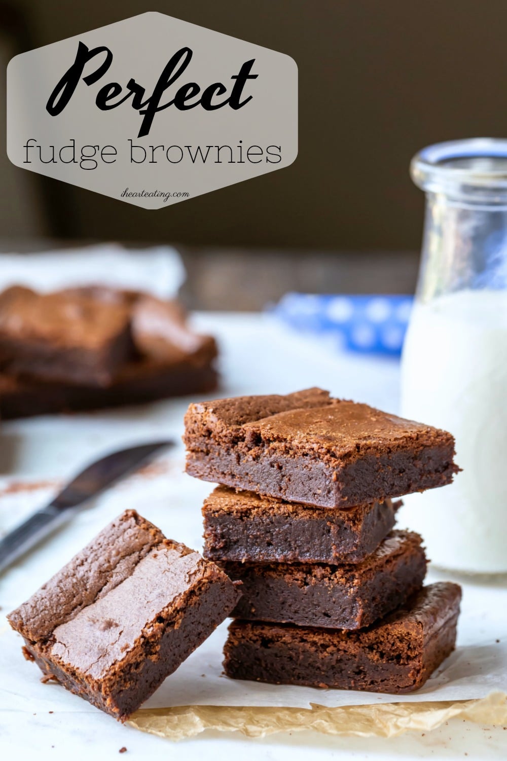 How to make brownies! This guide to making perfect fudge brownies has all of the step-by-step photos and tips you need to make the BEST brownies!
#brownies #best #chocolate #fudge #fudgy #chewy #recipe #homemade #easy #ihearteating #dessert