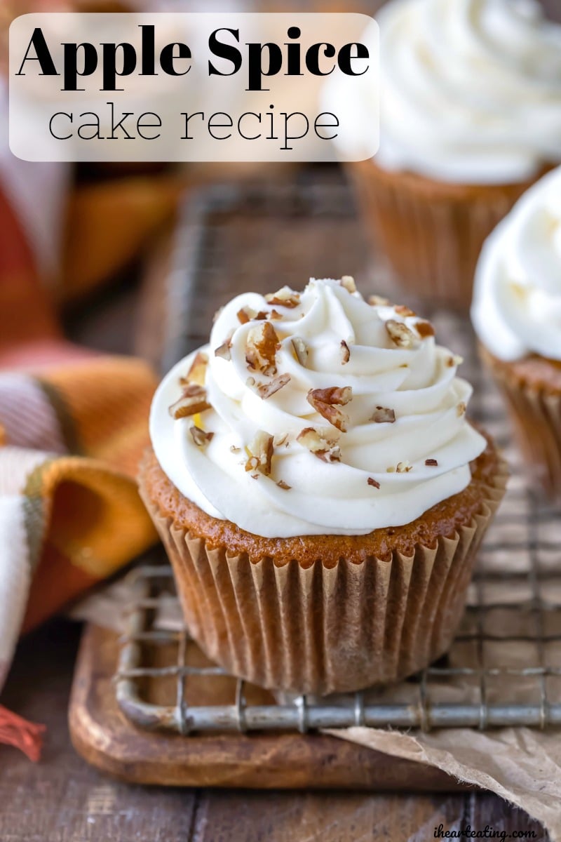 Apple spice cake is a moist apple cake reicpe that's made with fresh apples, applesauce, and plenty of spices.
#applecake #apples #cake #dessert #fall #recipe