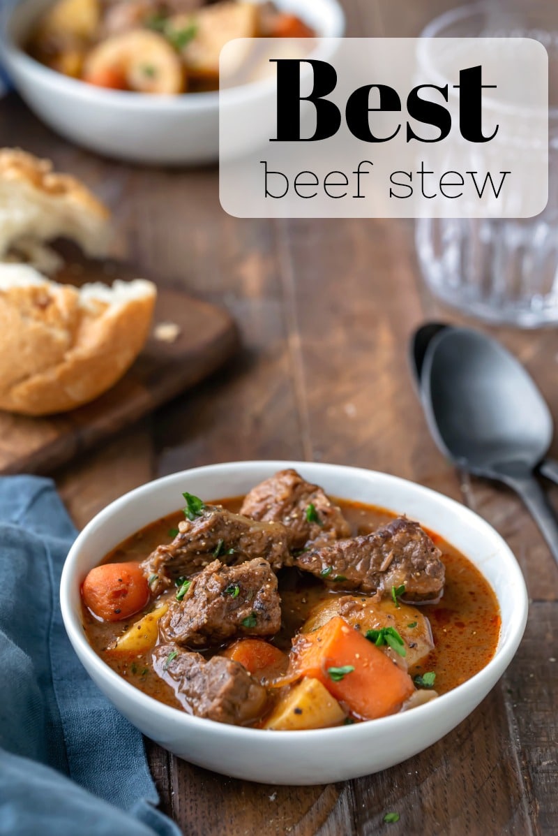 Beef stew recipe with meltingly tender pieces of beef, carrots, and potato.
#beefstew #beef #roast #best #recipe
