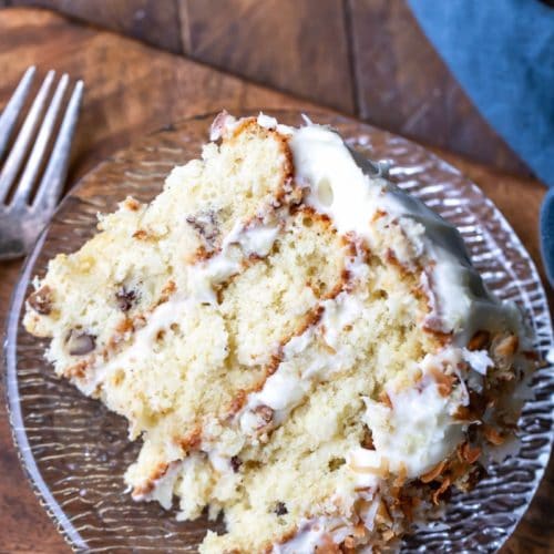 Homemade Italian Cream Cake The Country Cook