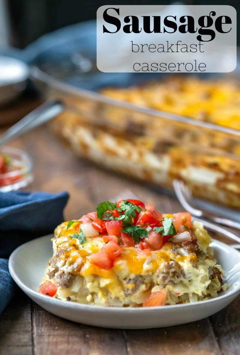 Sausage Breakfast Casserole is an easy breakfast casserole recipe that can be made right away or prepped ahead (overnight).
#breakfastcasserole #breakfast #recipe #hashbrowns #sausage #eggs #overnight #makeahead #recipe